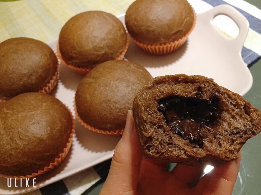 巧克力爆浆小面包