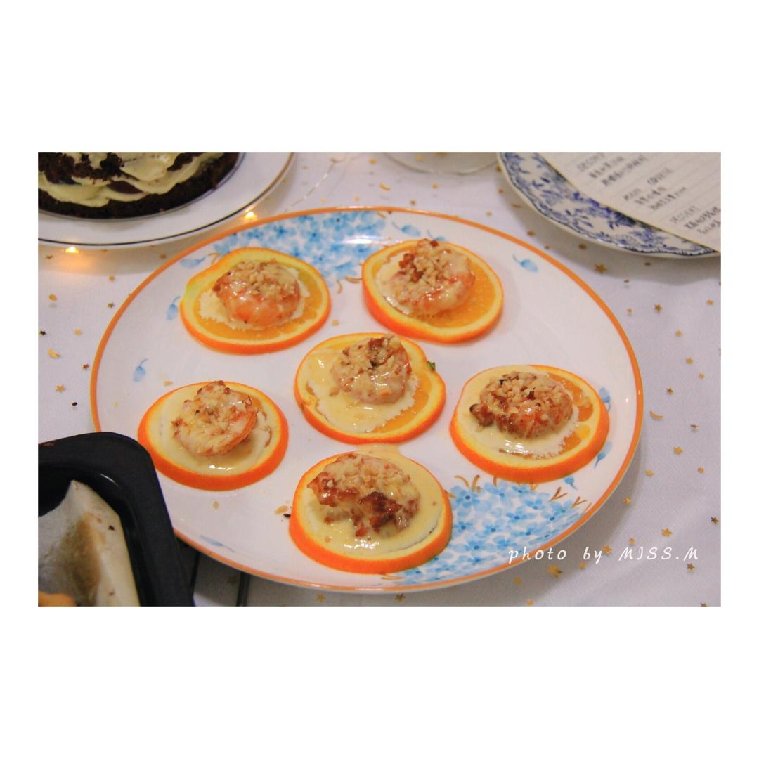 欢喜做年菜：鲜橙腰果沙拉酥虾