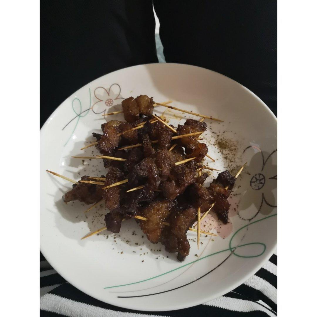(烤箱版)牙签烤肉