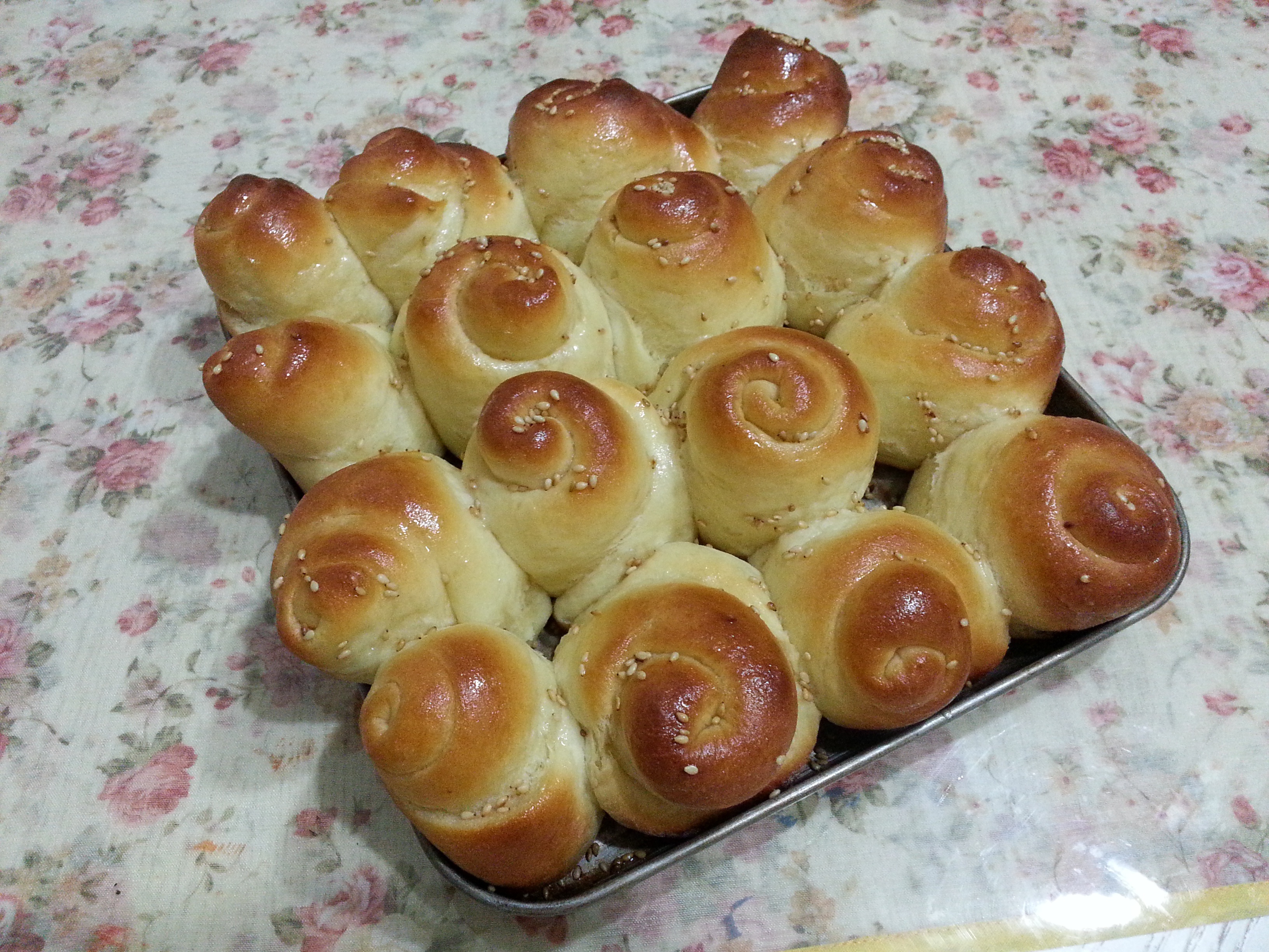 名字叫馒头的蜂蜜面包！