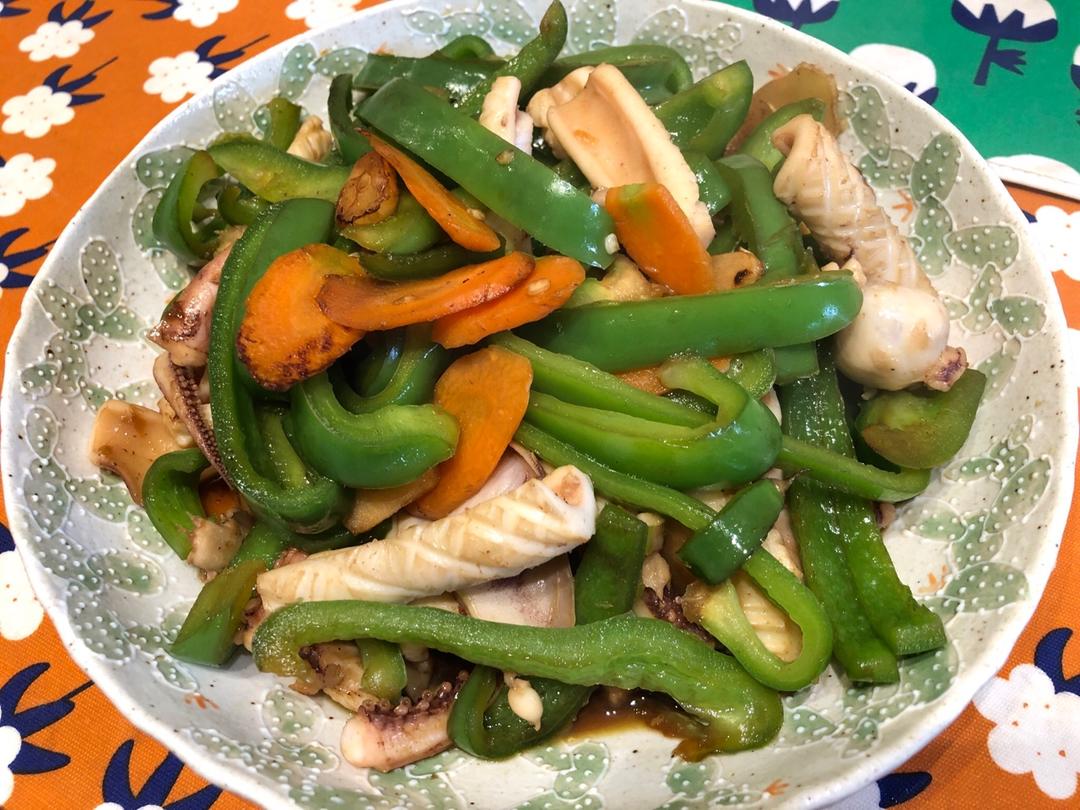 香辣鱿鱼卷