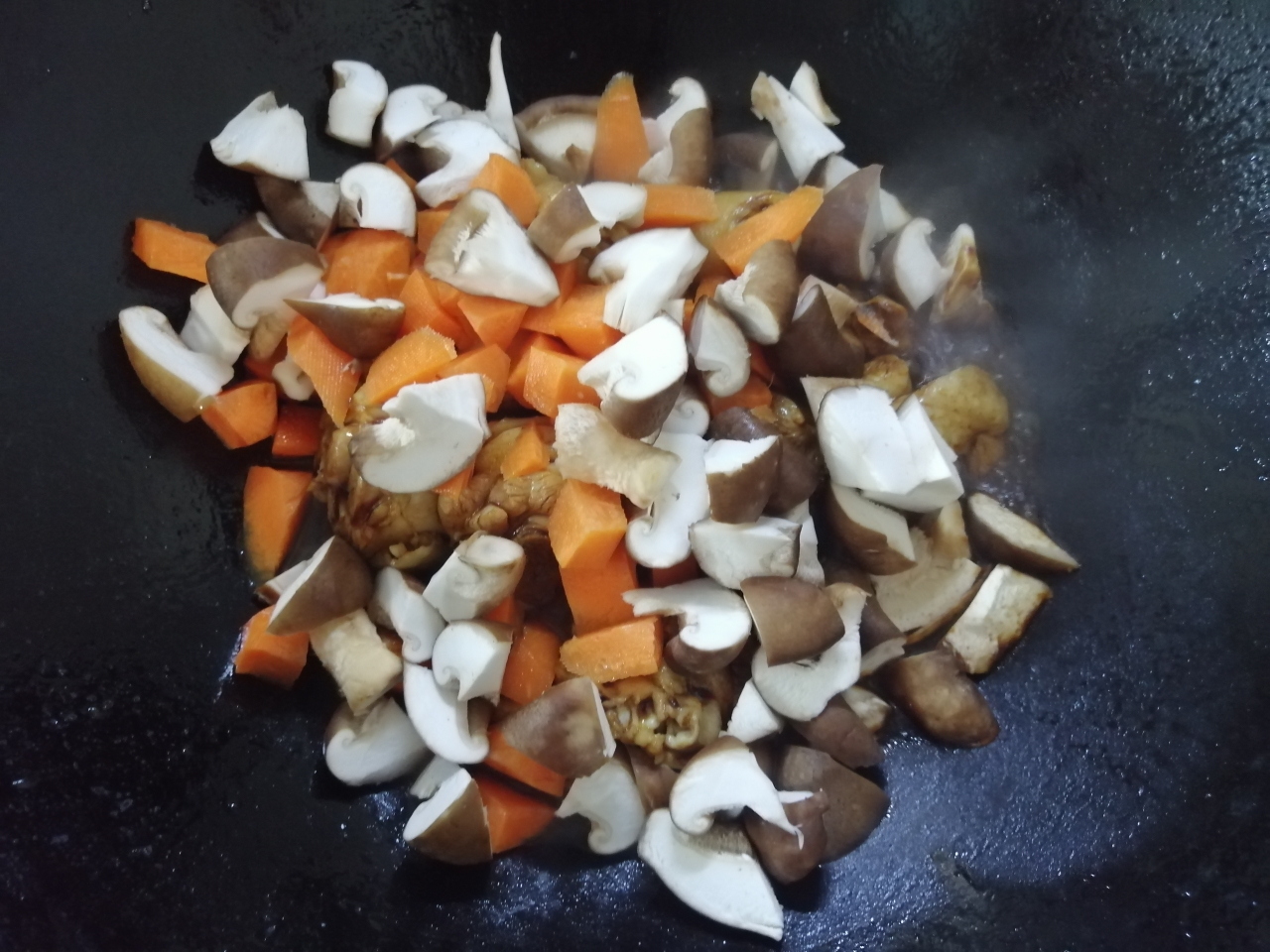 懒人香菇鸡腿焖饭的做法 步骤9