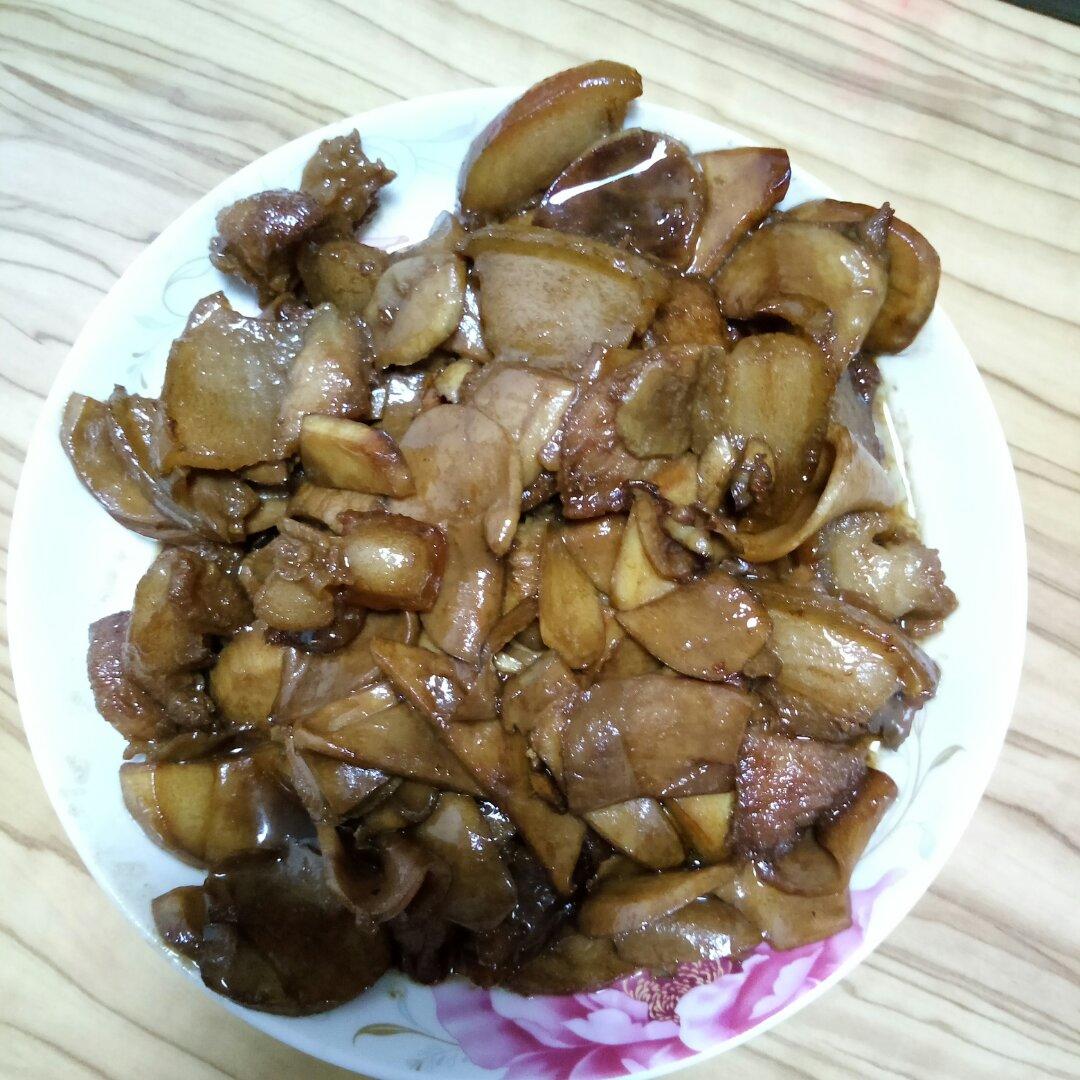 肉炒杏鲍菇