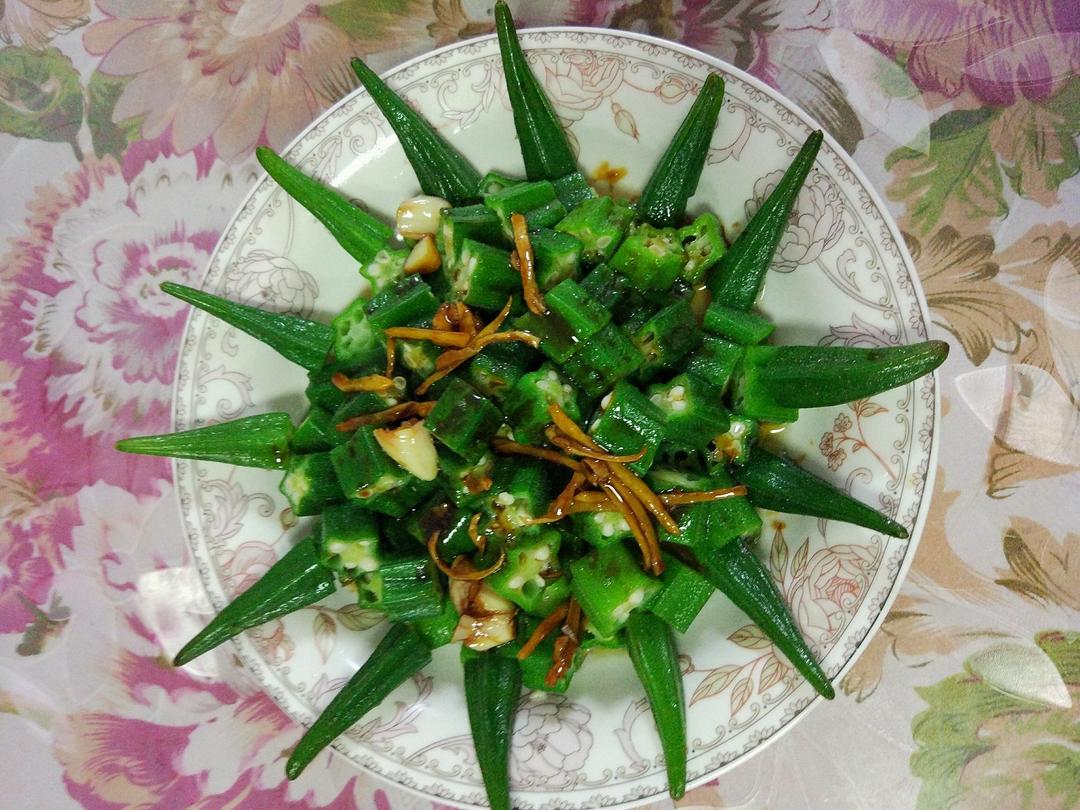 【白灼秋葵】清爽简单