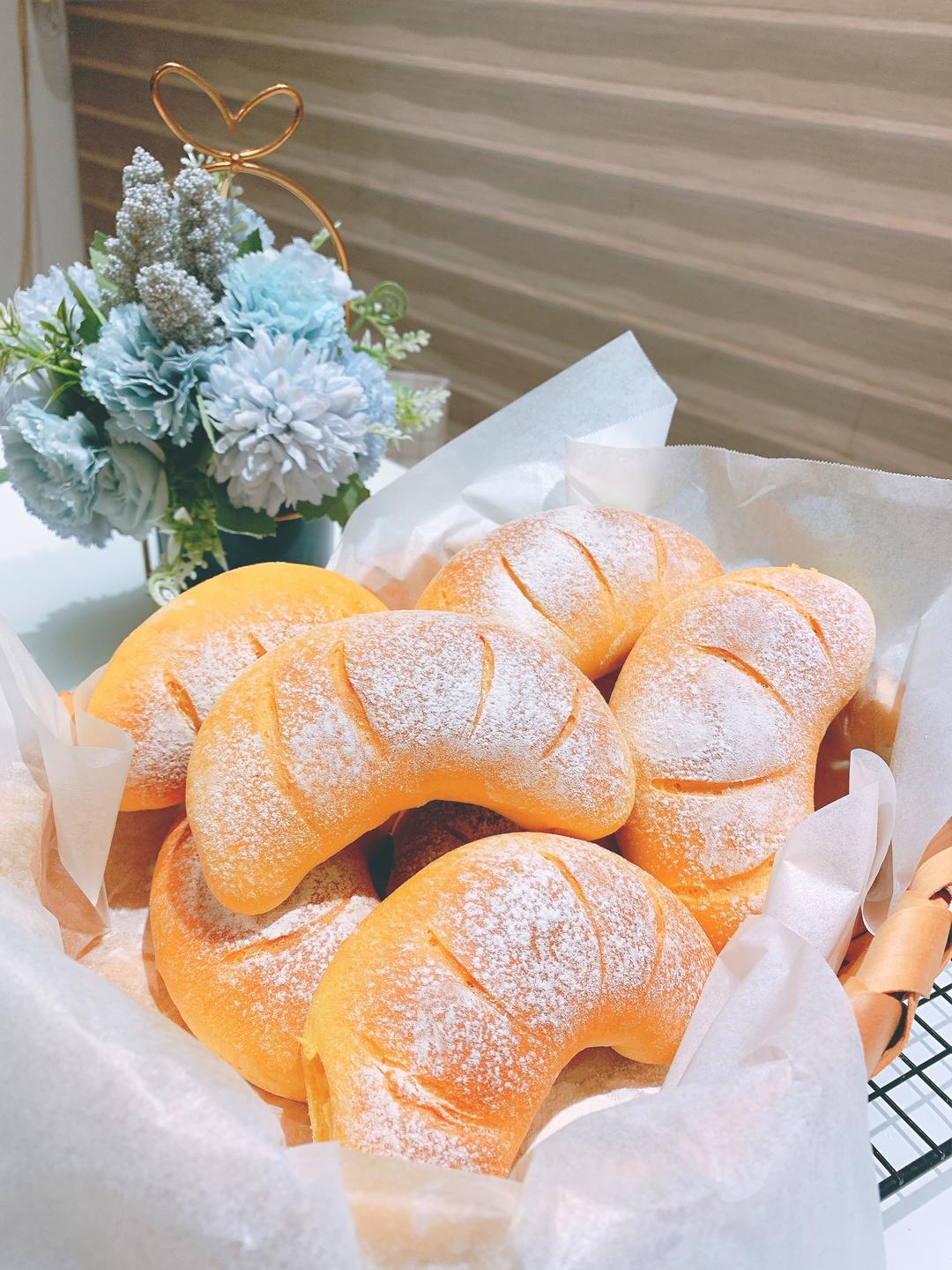 南瓜软欧（一次发酵）的做法