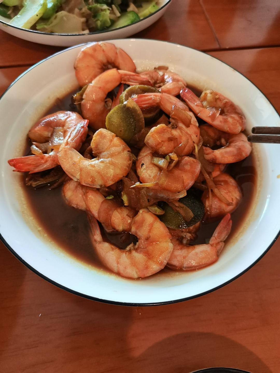 家庭版油焖大虾