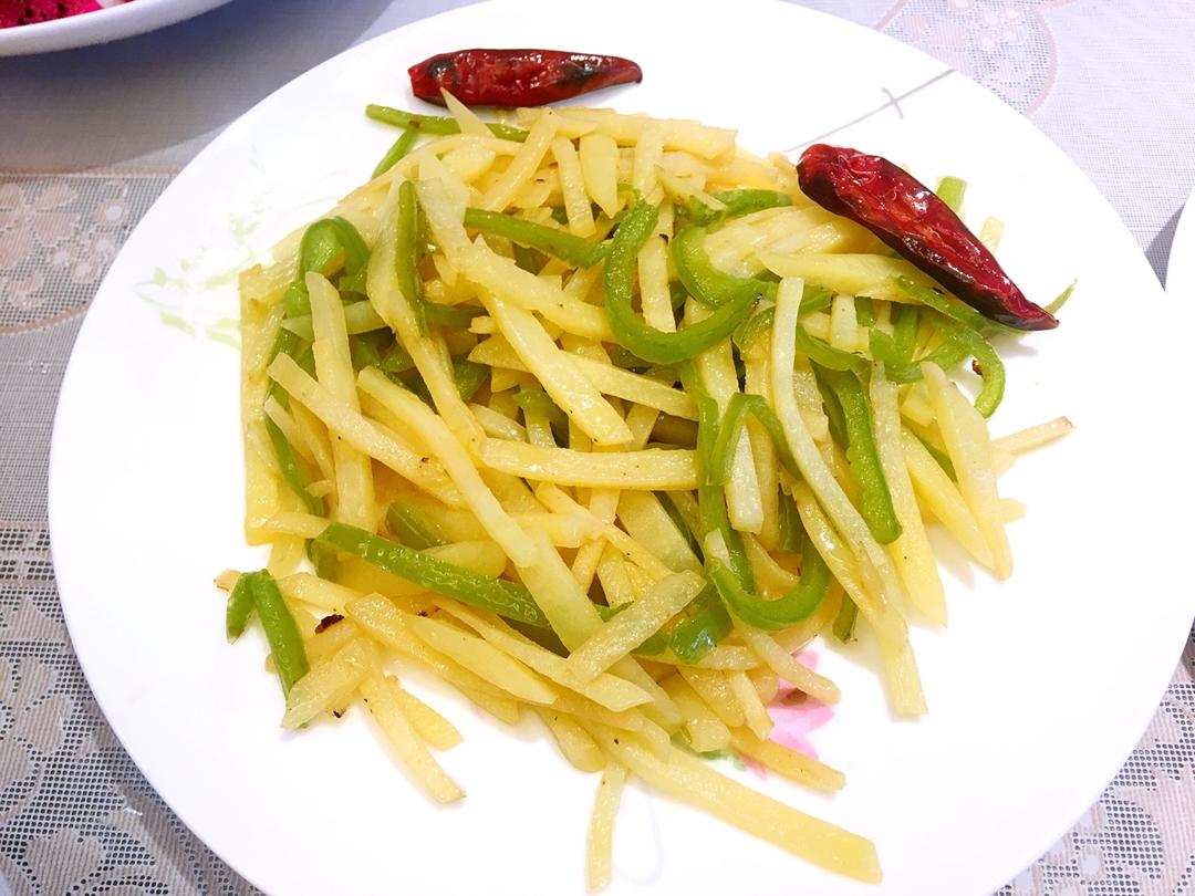 青椒土豆丝
