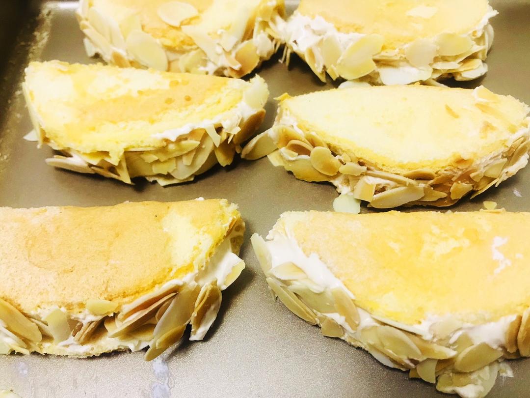 【视频】焦糖海盐奶油 夹心蛋糕（可以做成盒子蛋糕哦）