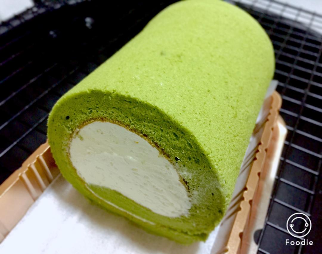 烫面抹茶蛋糕卷（卷不易裂）