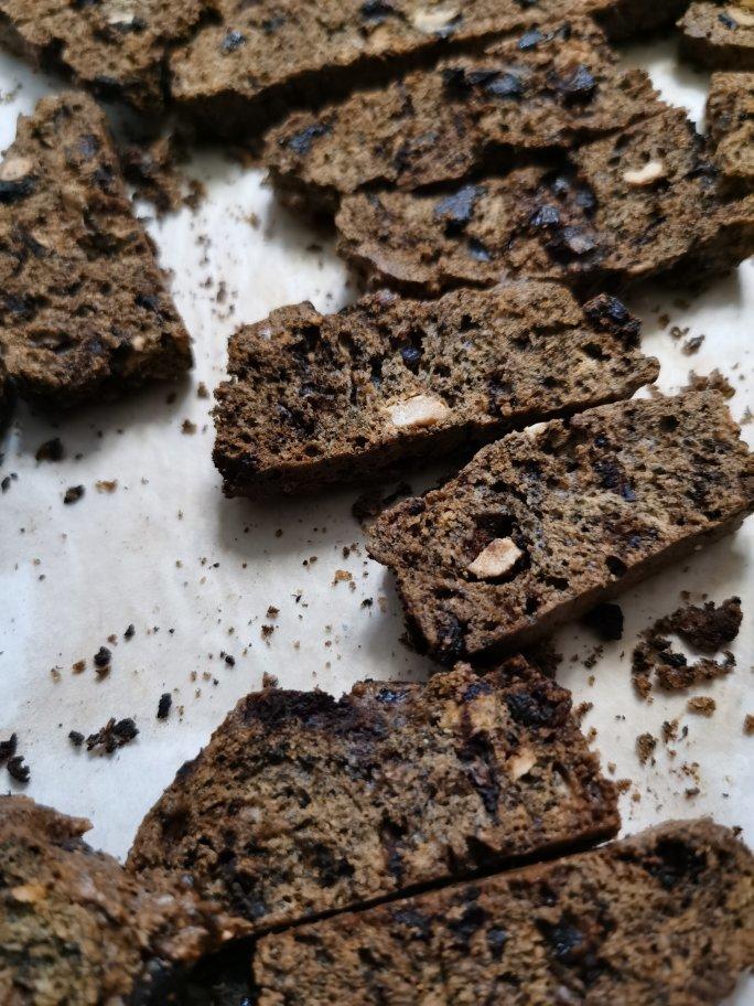 【香到爆炸的！！－黑芝麻风味意式脆饼 】Biscotti