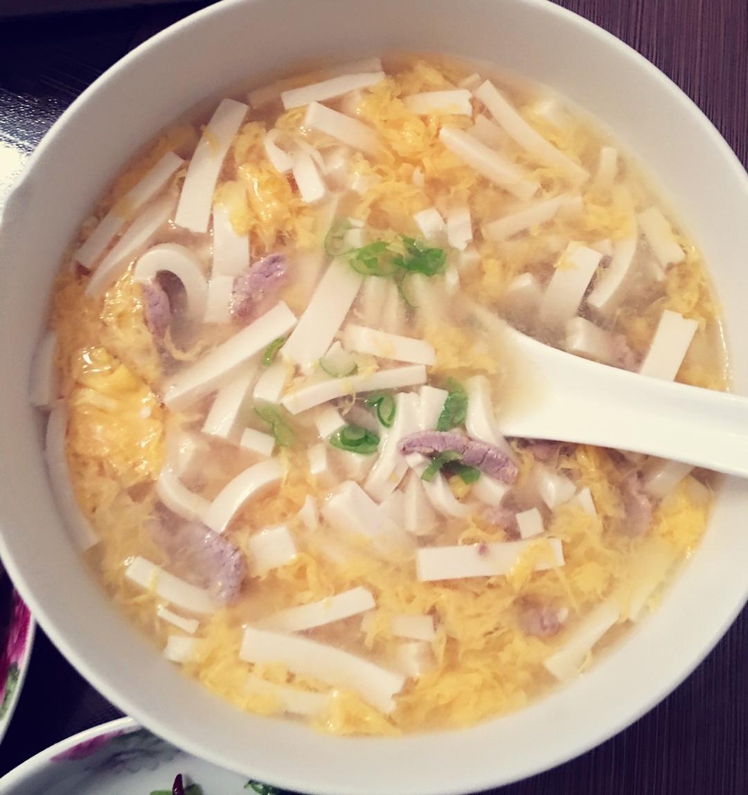 妮妮-651做的内酯豆腐鸡蛋汤(简单快手)