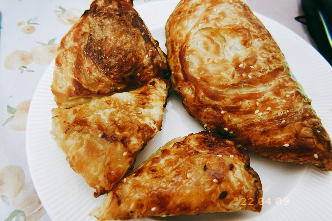 手抓饼版菠萝派