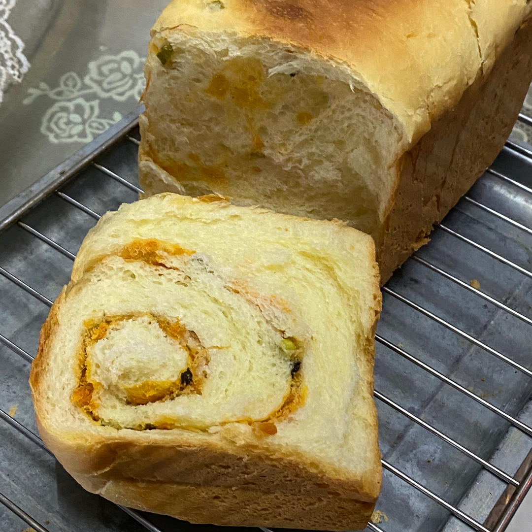 夺命软吐司(๑´ڡ`๑)超软拉丝极速方便的一次发酵吐司