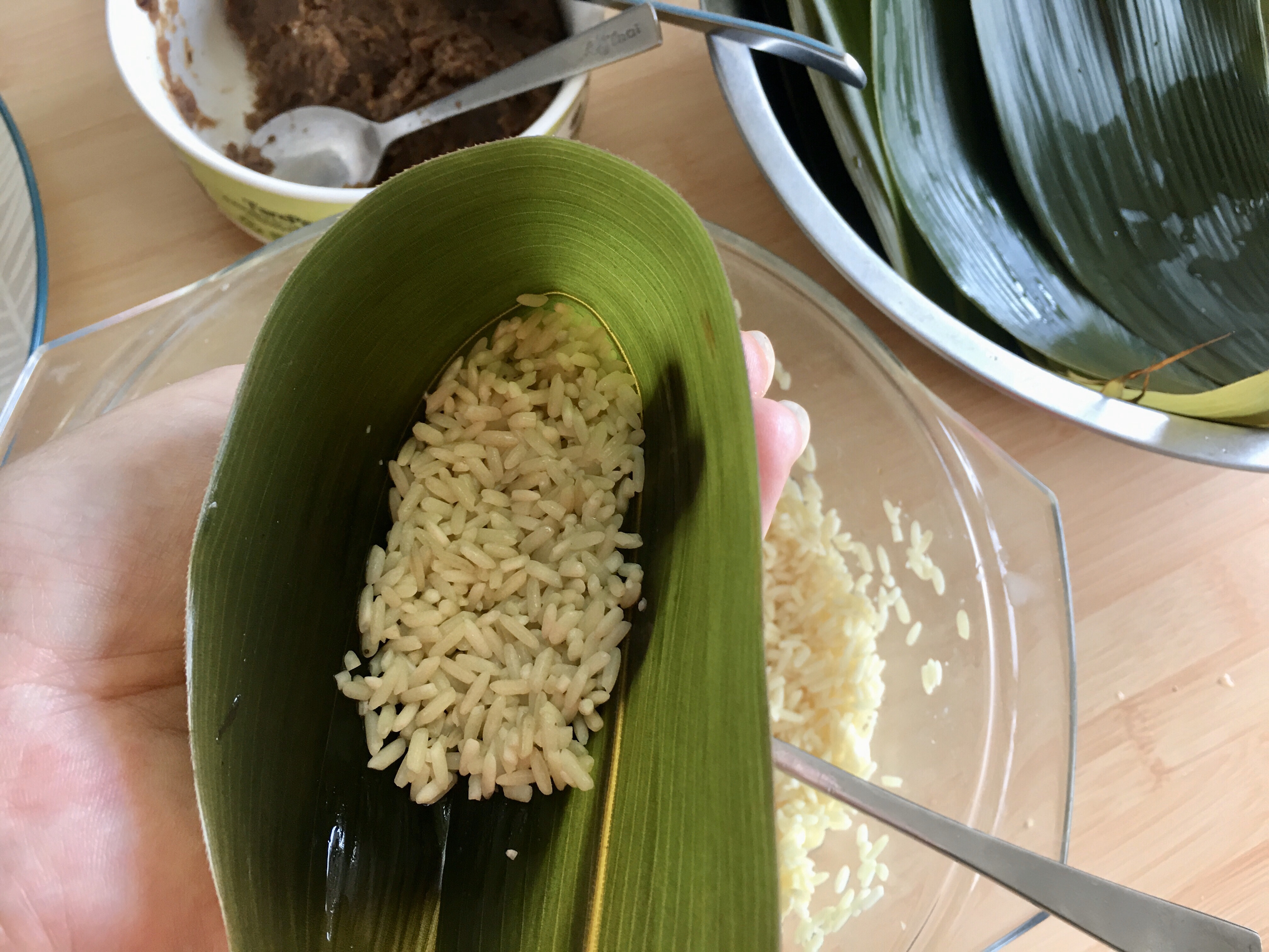 迷你豆沙枧水粽的做法 步骤9