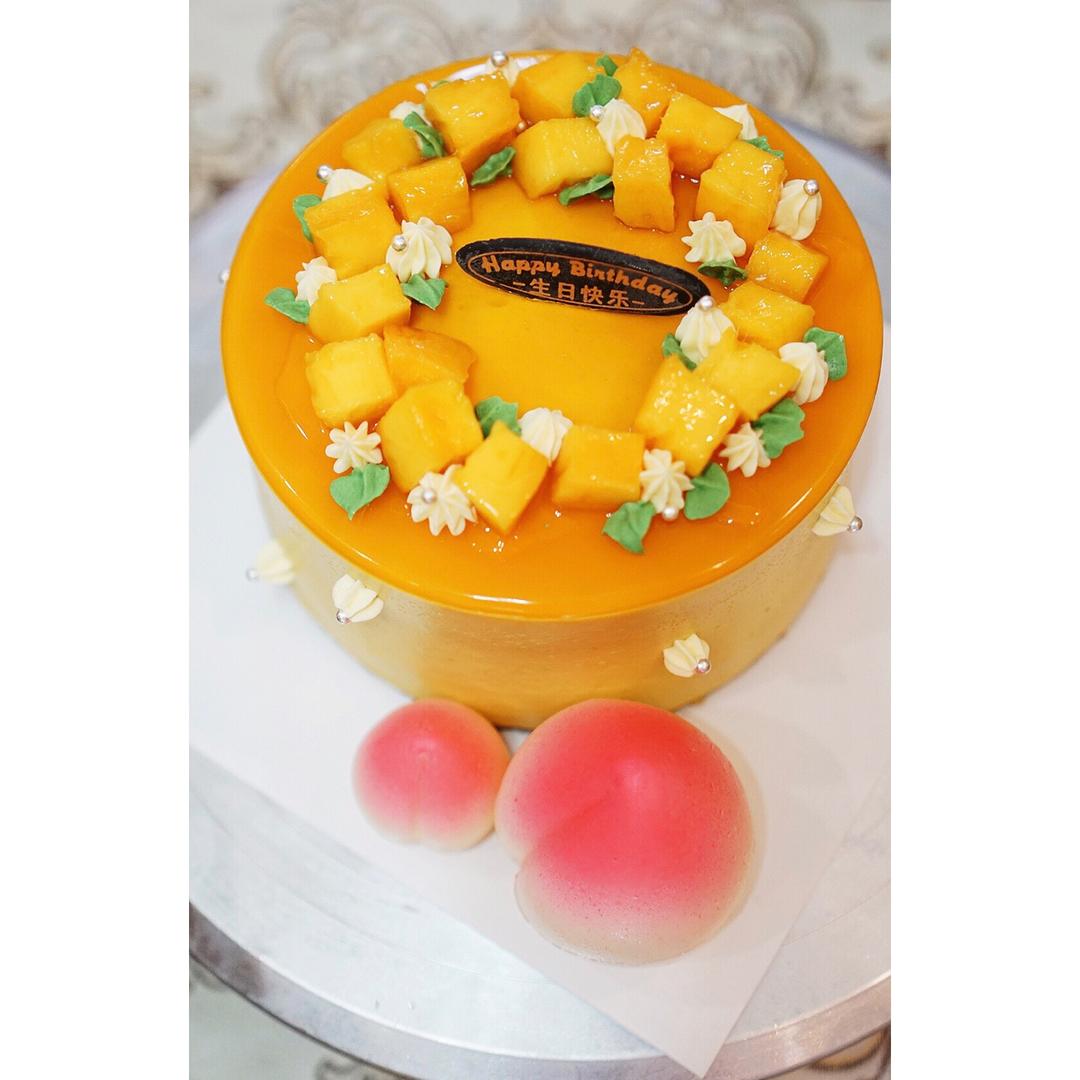 《Tinrry下午茶》教你做芒果流心慕斯（6寸配方）