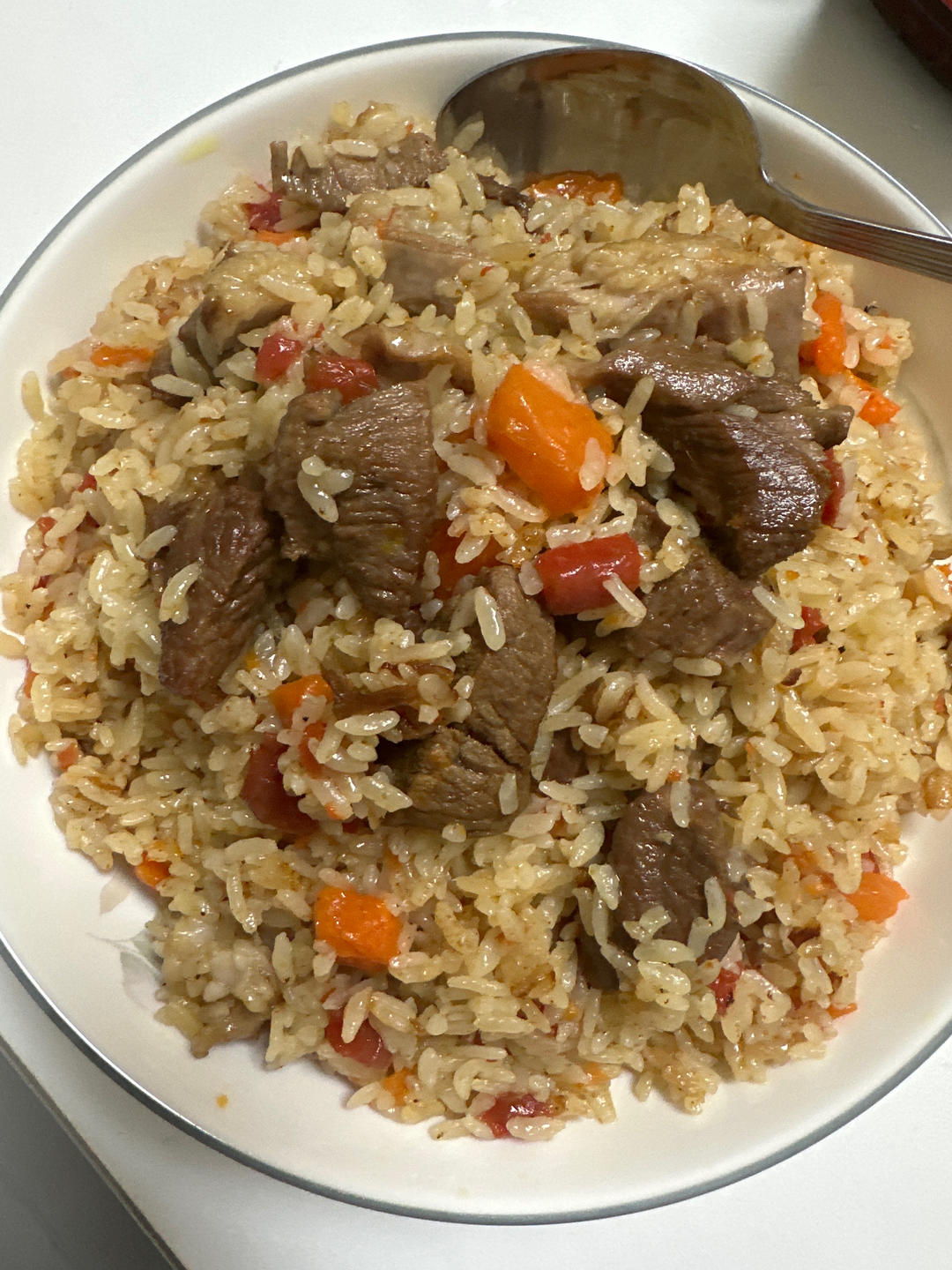 新疆羊肉抓饭（不糊底电饭煲版）