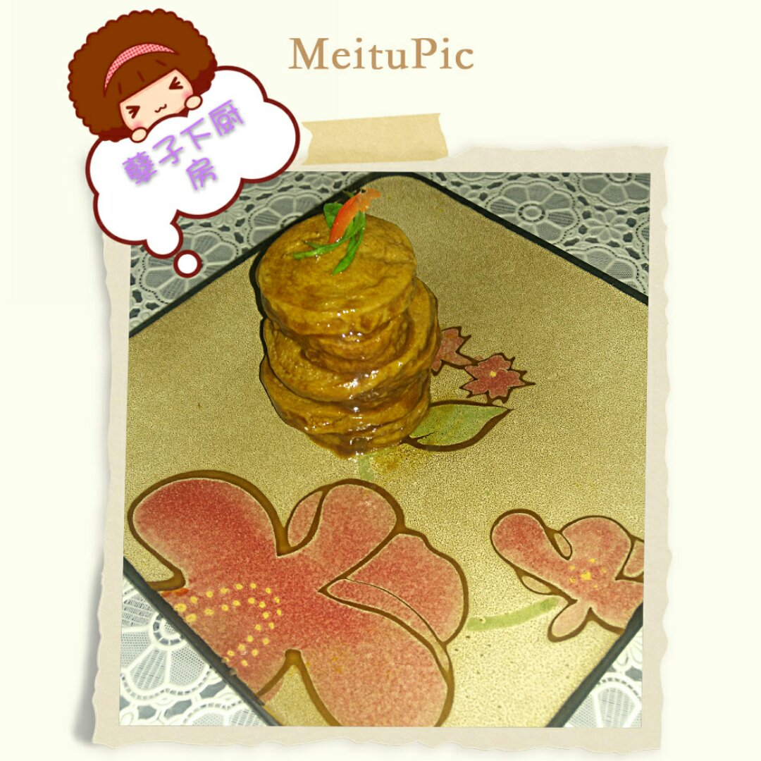家常红烧素鸡