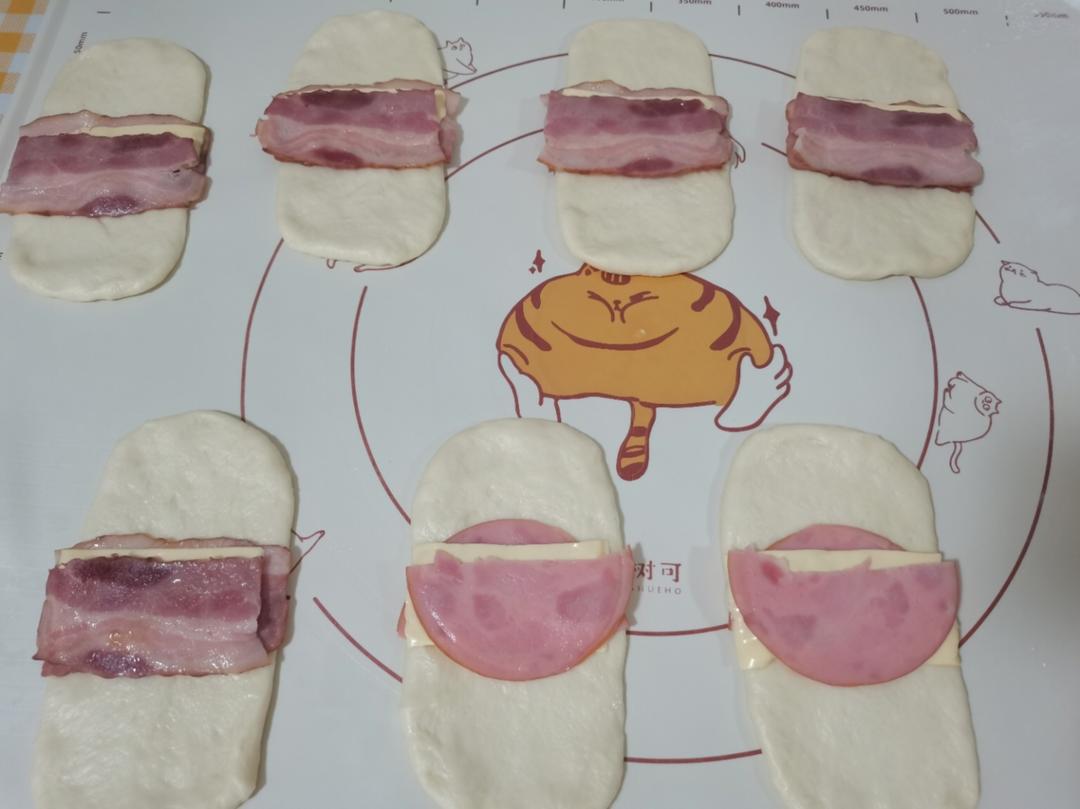 直接法万能面团－培根芝士包