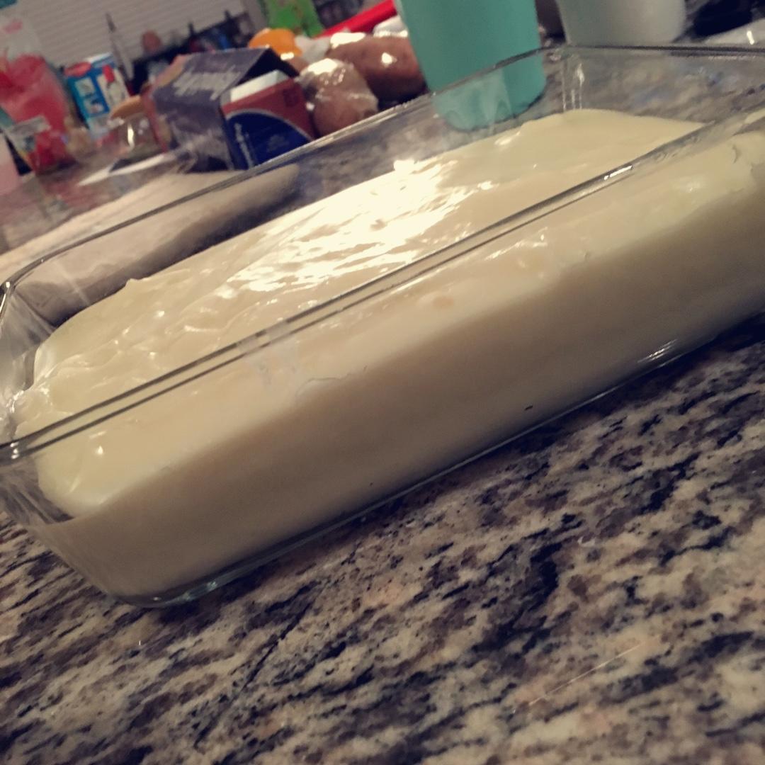 椰丝牛奶小方糕