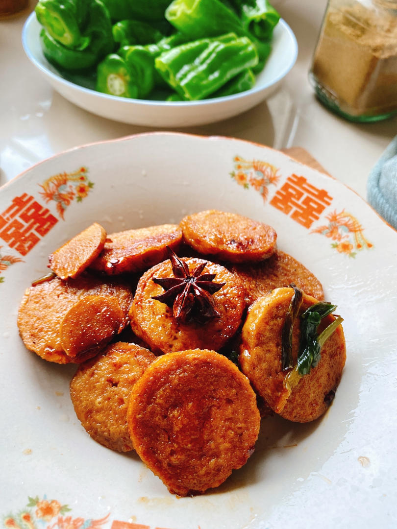 家常红烧素鸡