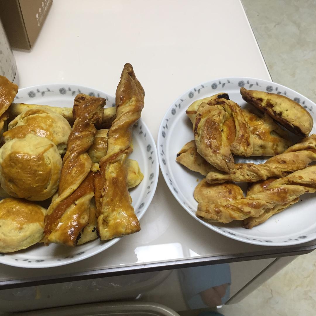 豆沙扭扭酥