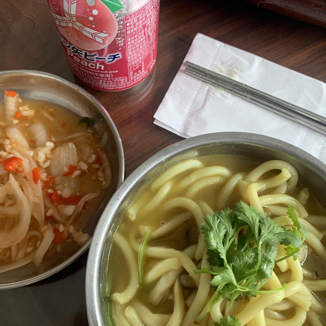 咖喱乌冬....是危险的食物