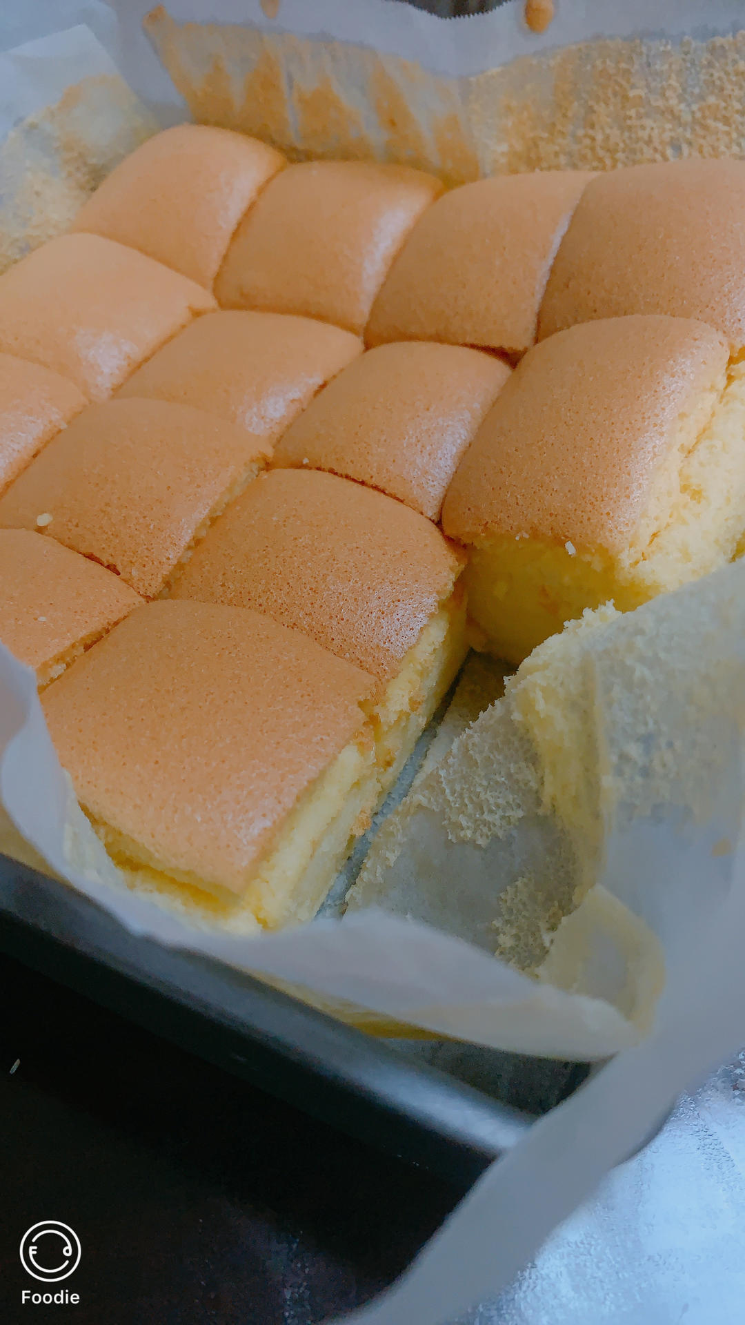 植裕玲做的日式海绵蛋糕