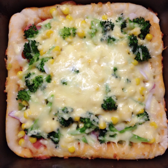 金枪鱼火腿pizza