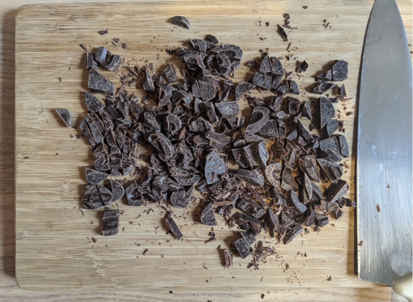 翻译食谱 | 榛子巧克力流心曲奇🌰的做法 步骤2