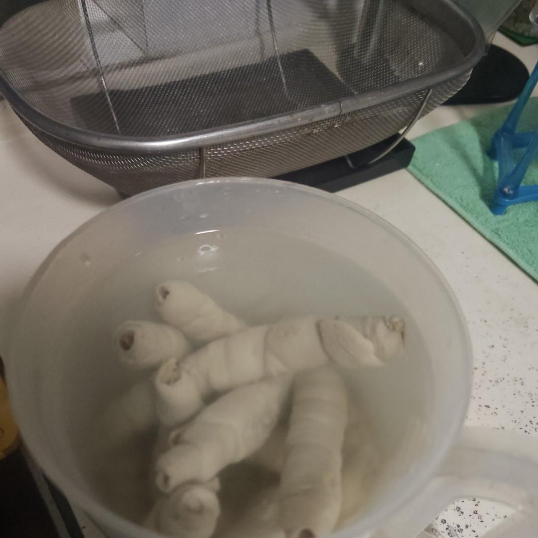 自制面筋1⃣️不用洗面版，操作简单，成功率百分百，内附卷面筋视频！