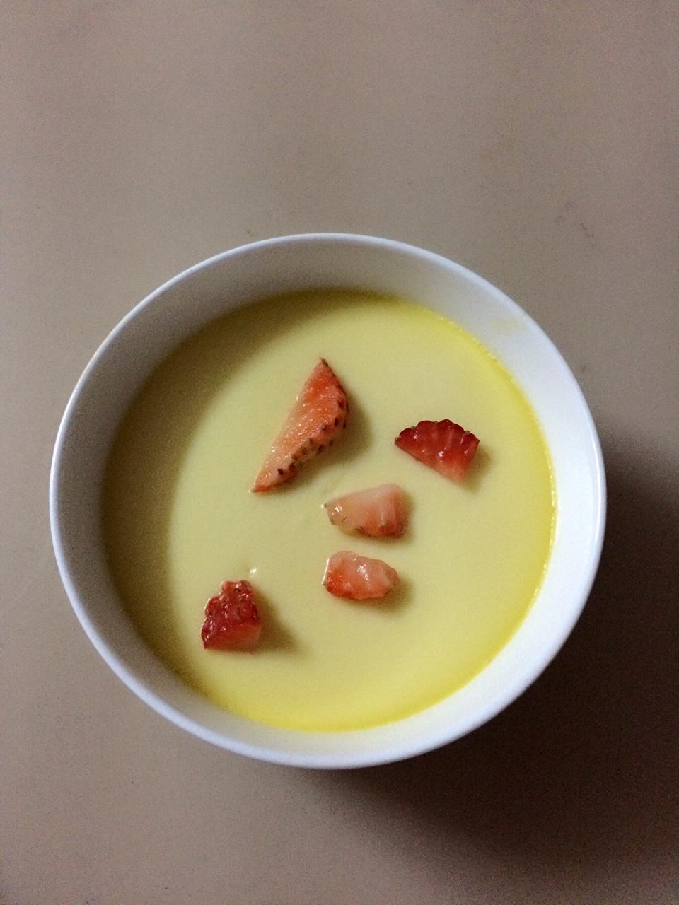 ★DIY草莓蛋奶布丁