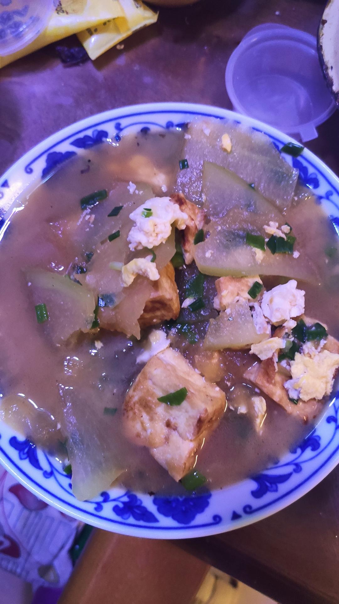 减脂排油-冬瓜豆腐汤