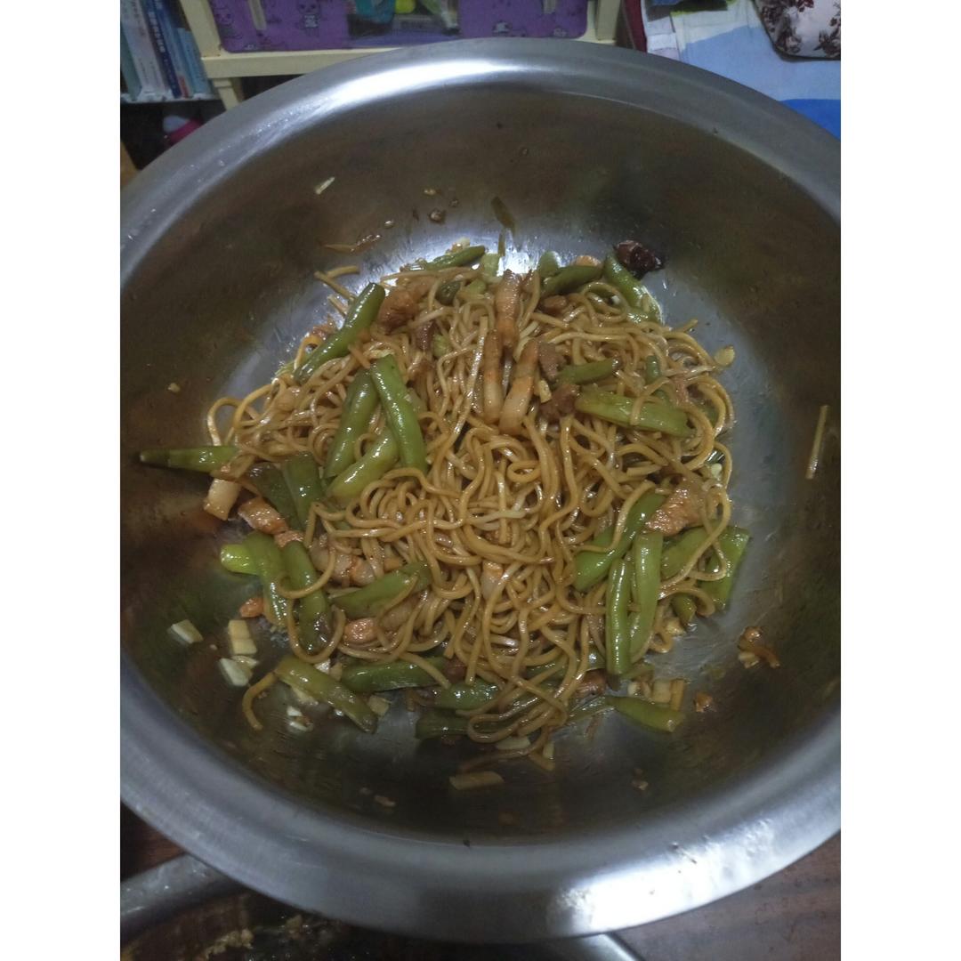 扁豆焖面