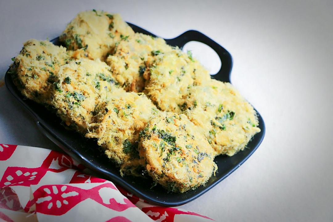 海苔肉松小贝的做法