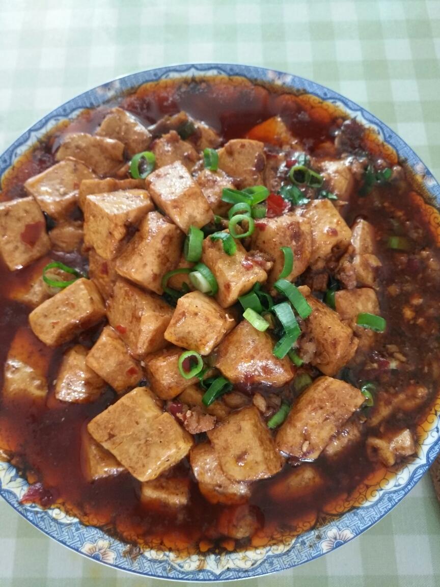 麻婆豆腐~营养美味健康~麻婆豆腐