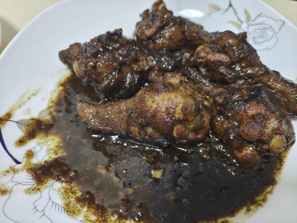 🔥好吃到飙泪的秘汁多汁蒜香鸡腿，鲜嫩到流口水。