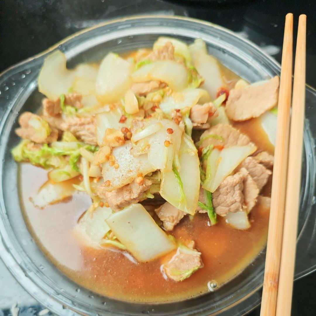 猪肉炖白菜
