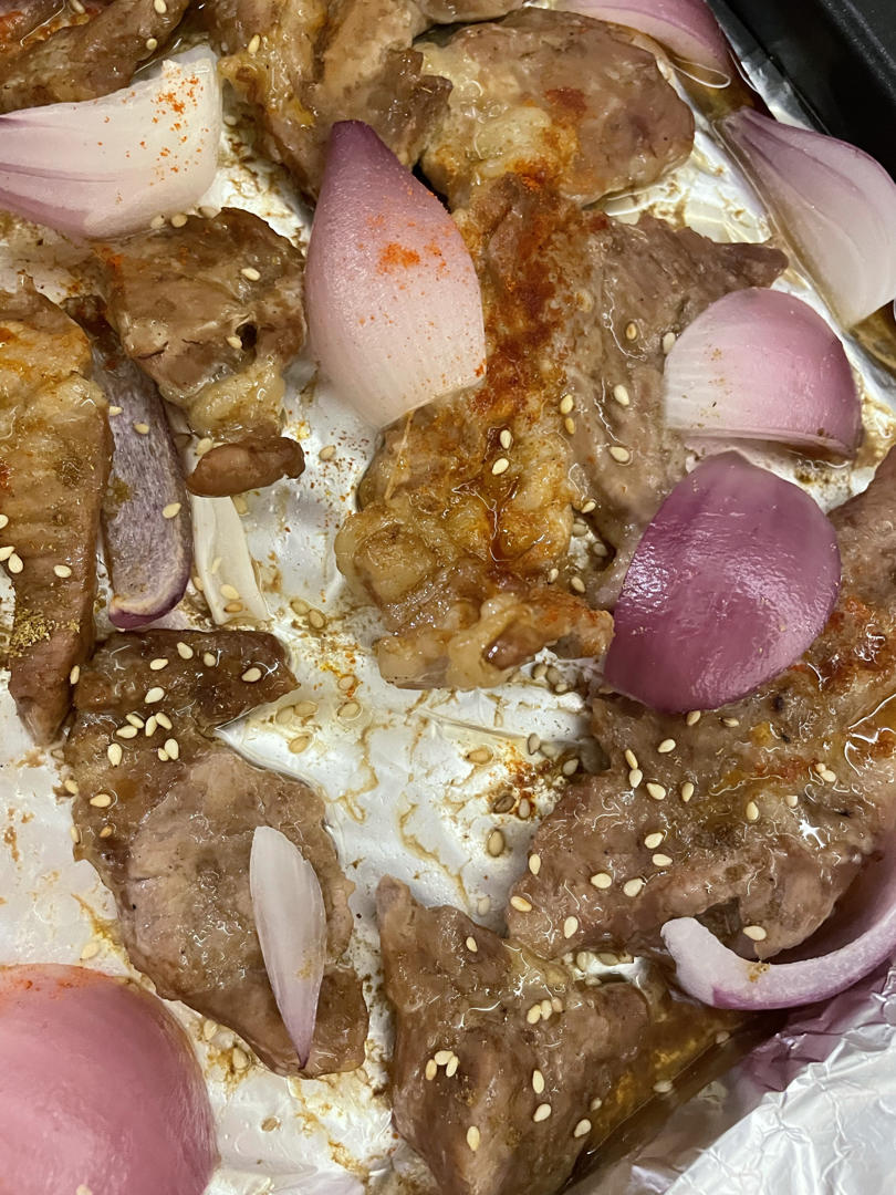 烤梅花肉