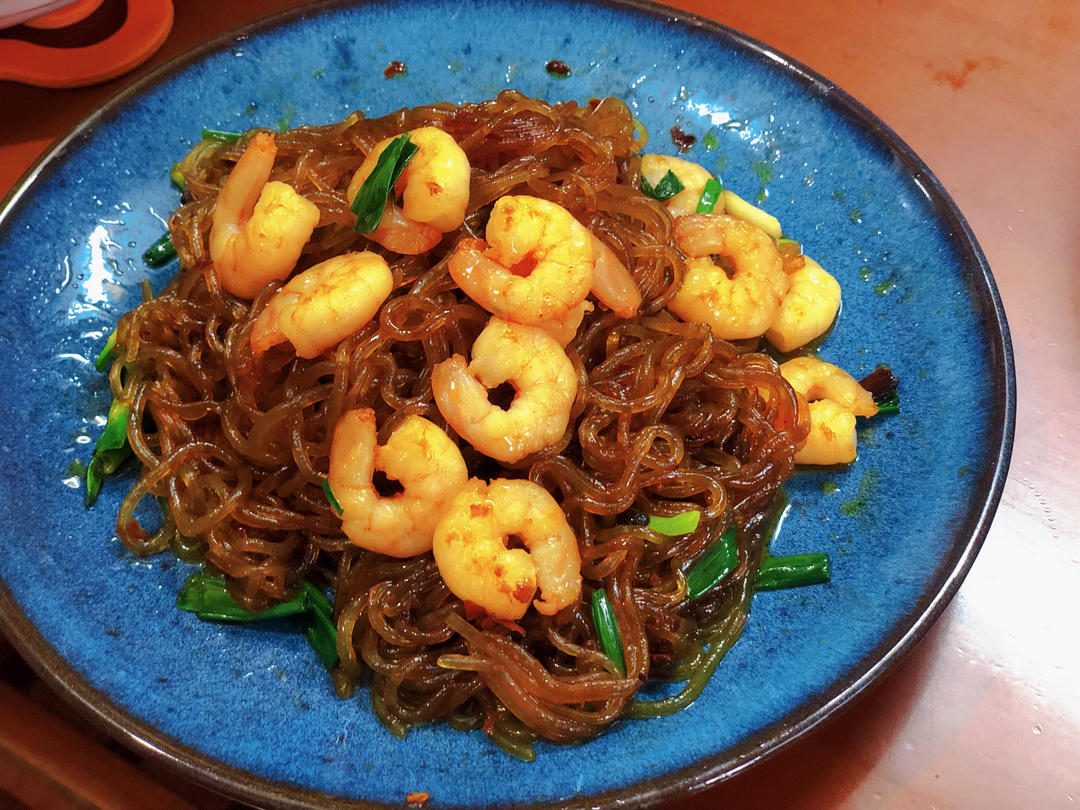 虾仁粉丝煲