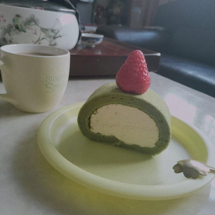 一卷就成功的抹茶蛋糕卷