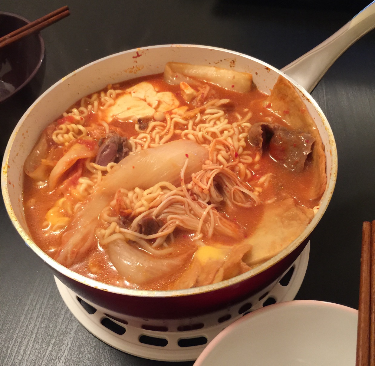 韩式芝士部队锅