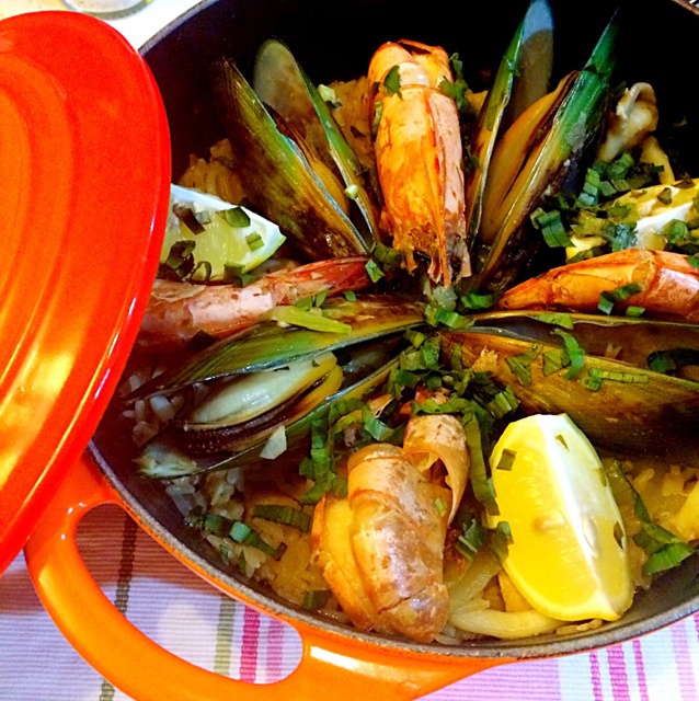 【曼食慢语】Seafood Paella 西班牙海鲜饭