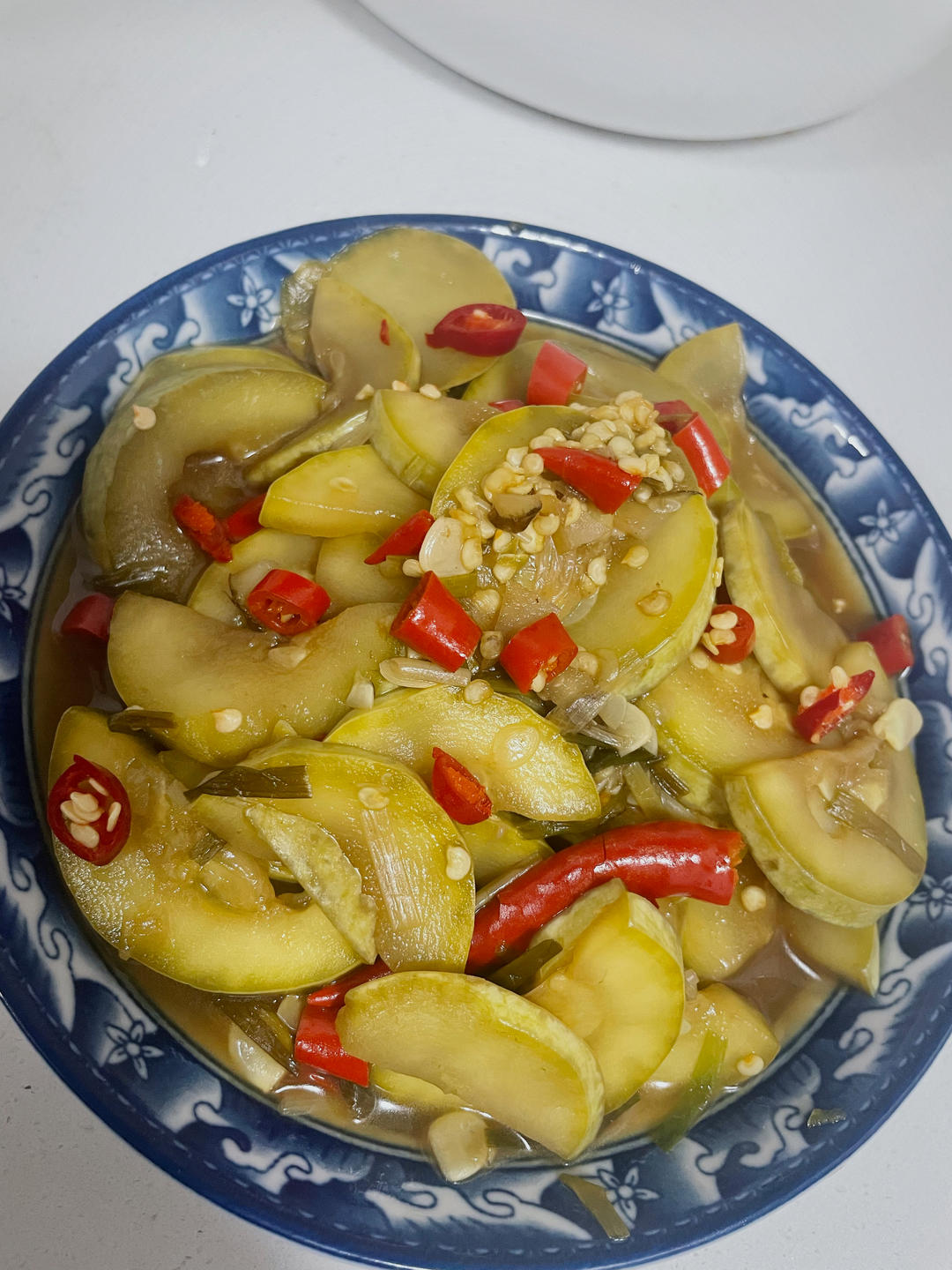 酸辣西葫芦