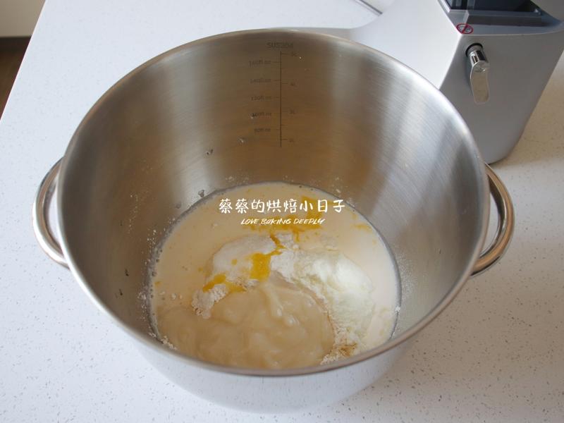 纯奶手撕吐司的做法 步骤1