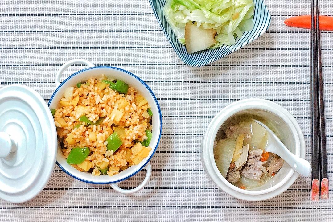 腐乳蛋炒饭