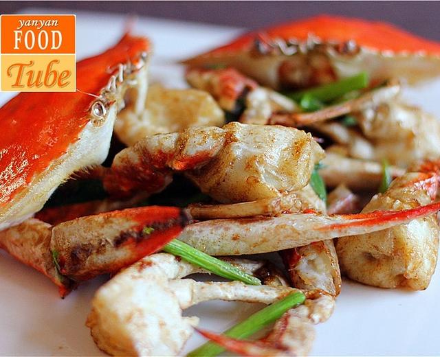 葱姜炒蟹 Fried Crabs的做法