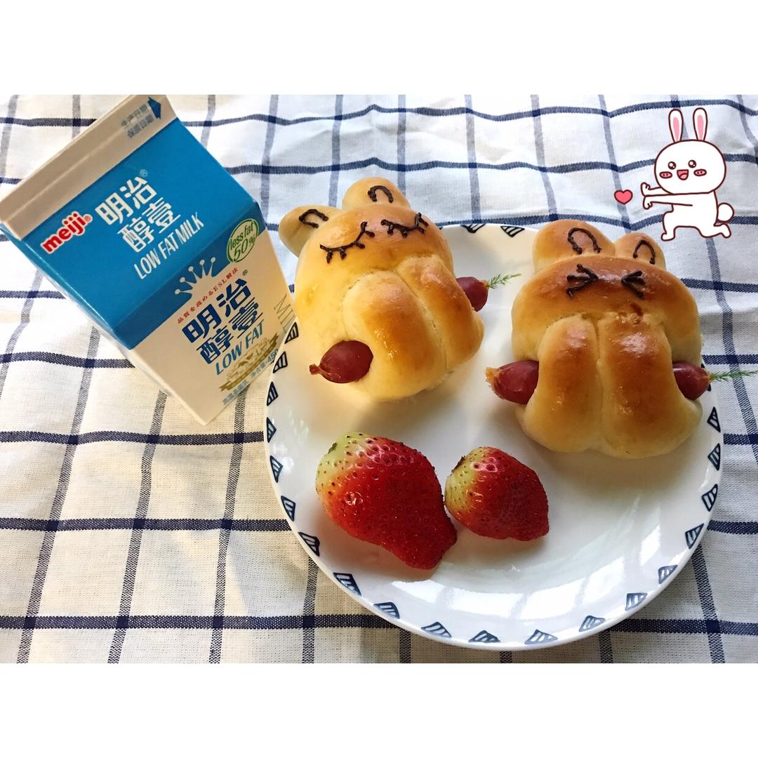 小兔子热狗包