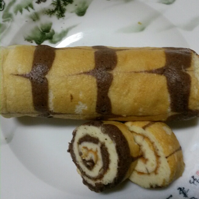 千叶纹蛋糕卷