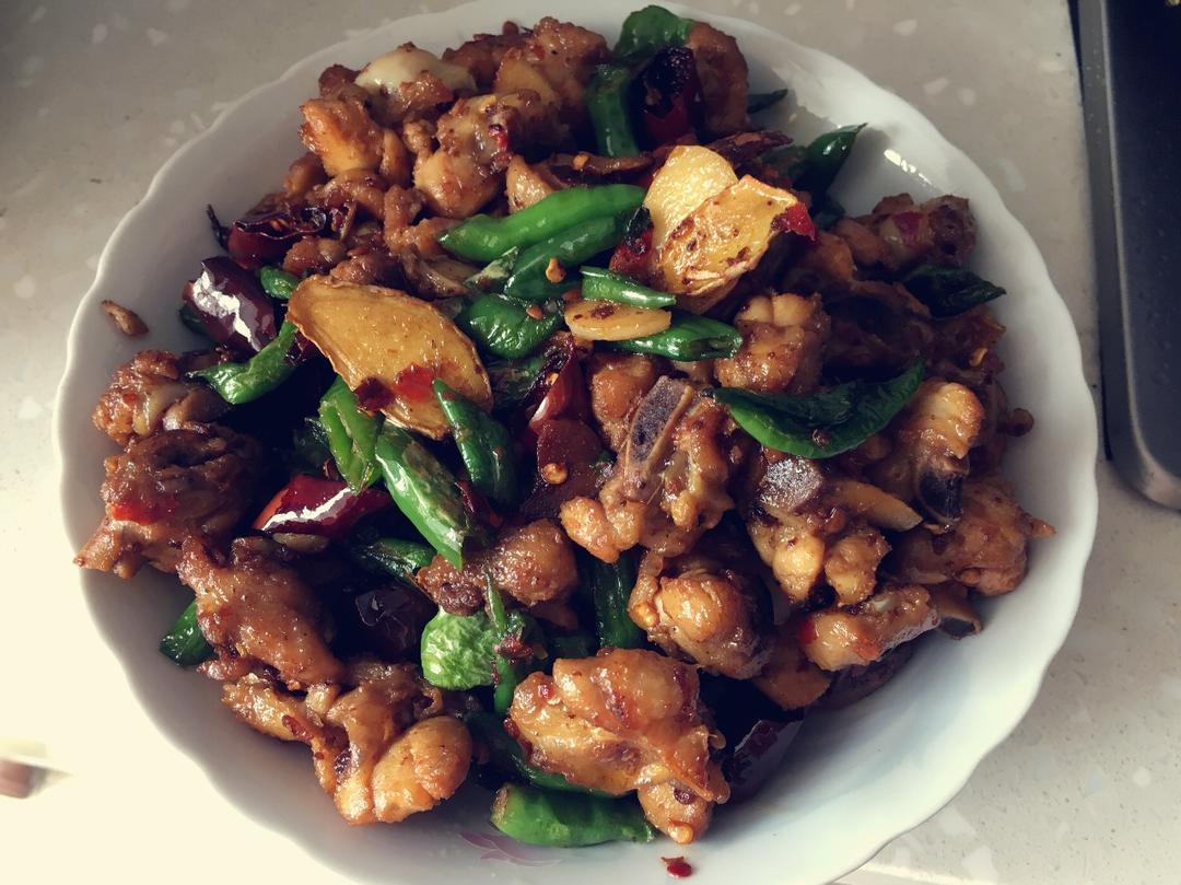 干煸鸡（家常川菜）