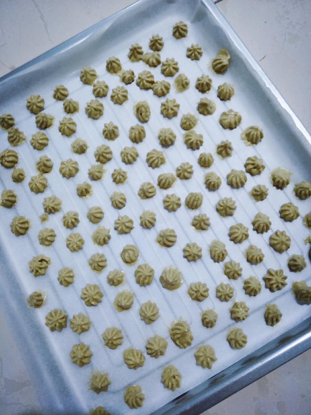 抹茶小溶豆
